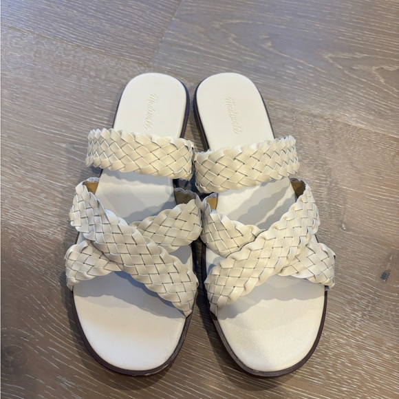 Madewell Shoes - Madewell Women's Braided Sandals in Cream - Like New 8